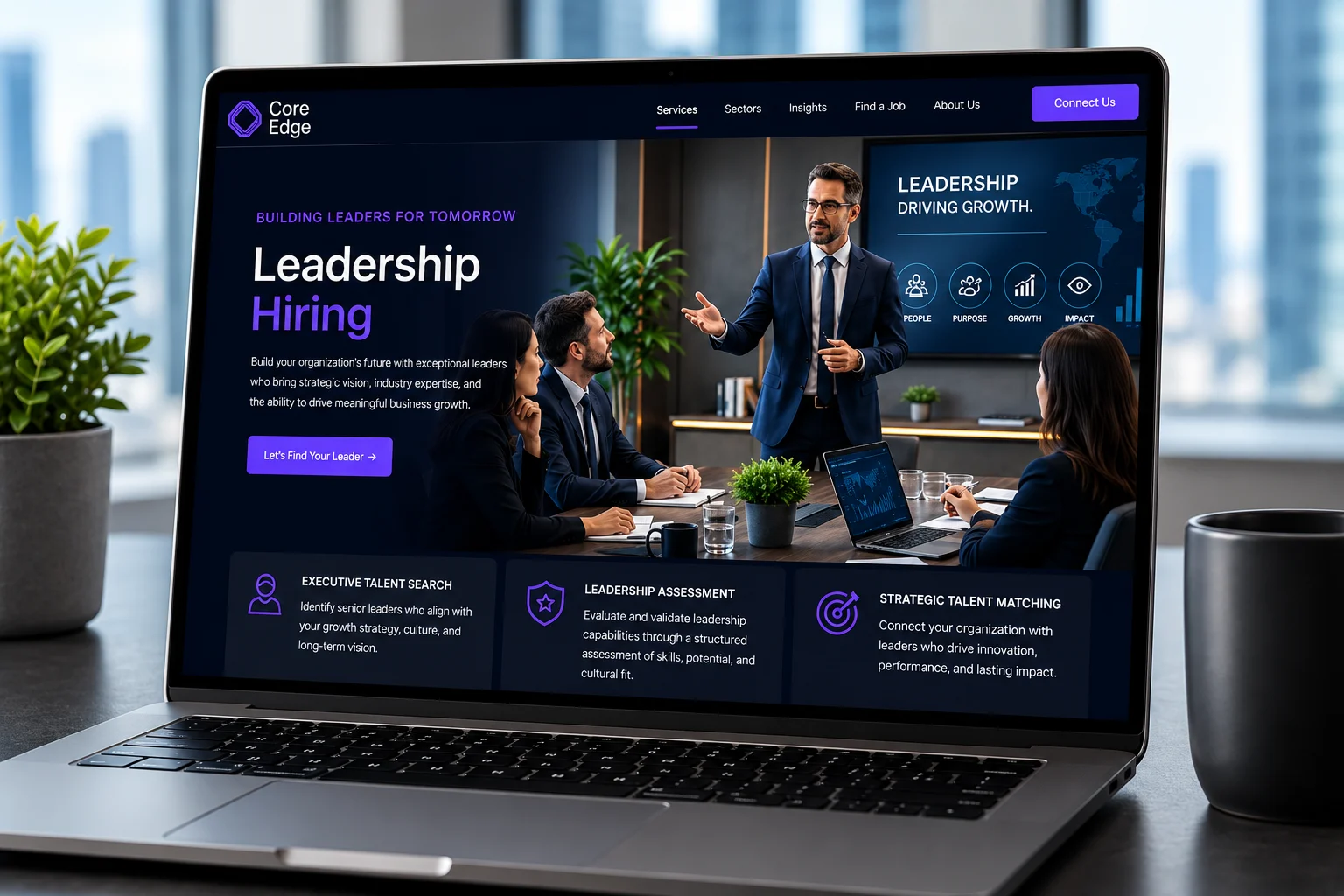 Leadership Hiring Platform Overview
